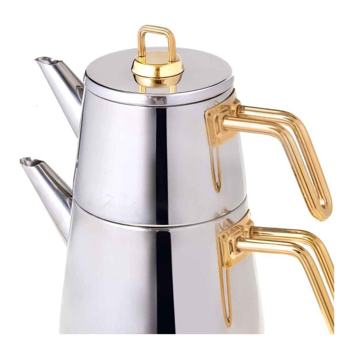 Jumbo Doha Çaydanlık Titanyum Gold