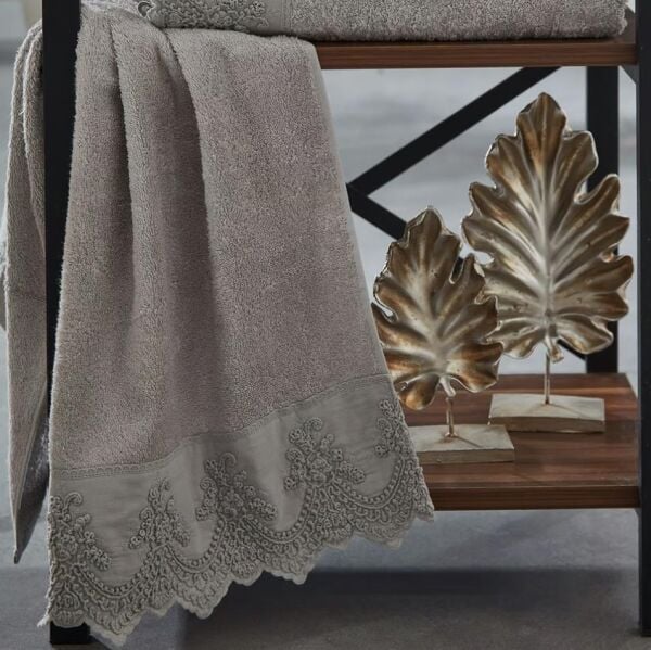 Nazik Home Tual Havlu Gri 30X50