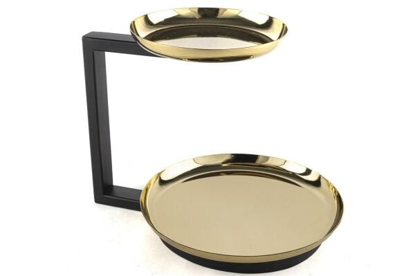 Mikasa Moor Gold Siyah Stand 28x22x22 cm