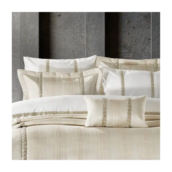 Zebra Casa Grace Yatak Seti 10 Parça Krem