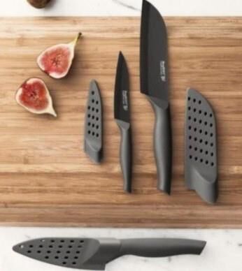 Berghoff 1303005 Essentials Flux 3 Parça Bıçak Seti