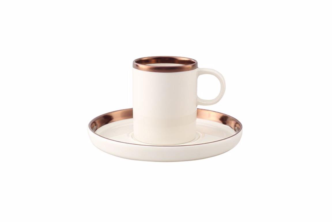 Porland Chopin Bakır Çay Fincan Takımı 4 Parça