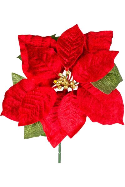 Yılbaşı Çiçeği Puansetya Kırmızı 62 Cm