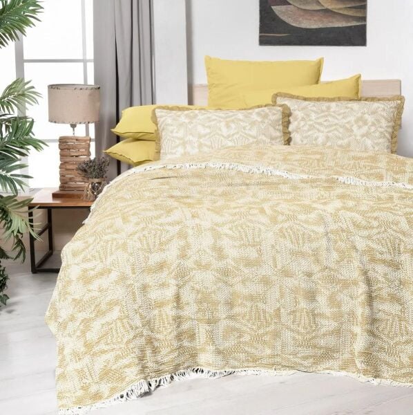 Sarev Arwen Pike Takımı Çift Kişilik-Sarı