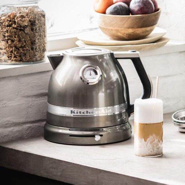Kitchenaid Artisan 1,5 L Su Isıtıcısı 5KEK1522 Medallion Silver-EMS