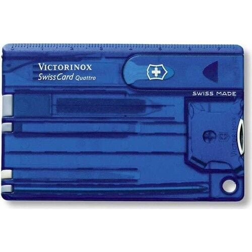 Victorinox 0.7222.T2 Swiss Card Quattro