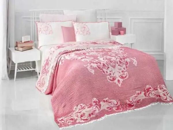 Sarev Keira Pike Takımı Kırmızı Tek Kişilik