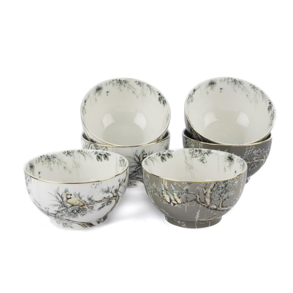 Mikasa Moor Plomo 6lı Kase 13X7cm