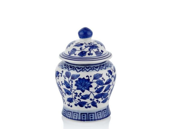 Lamedore Bleu Blanc B 11,5 x 11,5 x 17 Cm