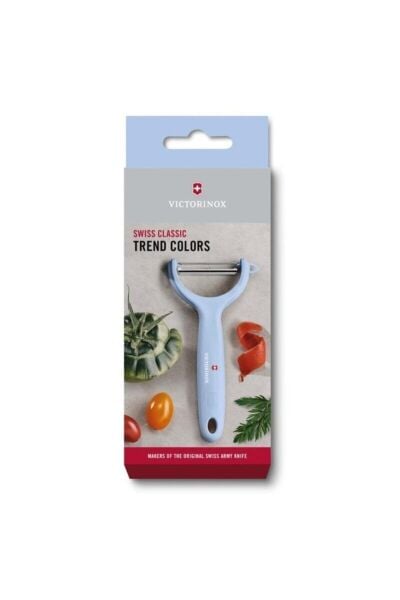 Victorinox 7.6079.22 Swiss Classic Trend Colors Domates ve Kivi Soyacak Mavi