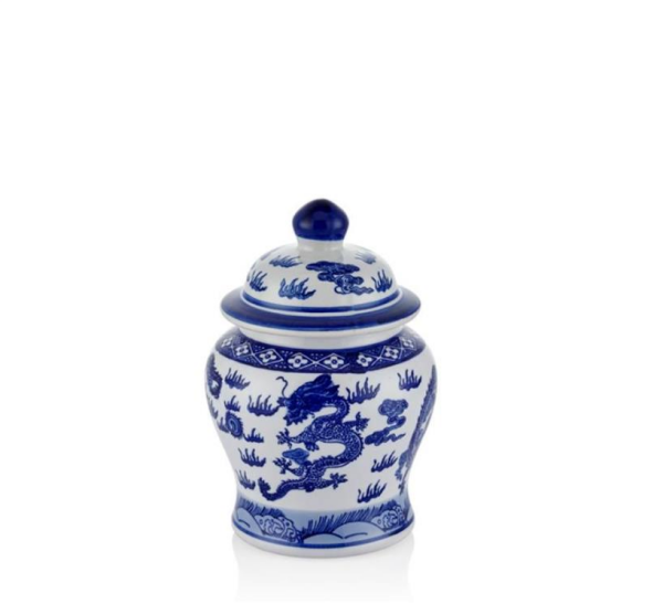 Lamedore Bleu Blanc D 11,5 x 11,5 x 17 Cm