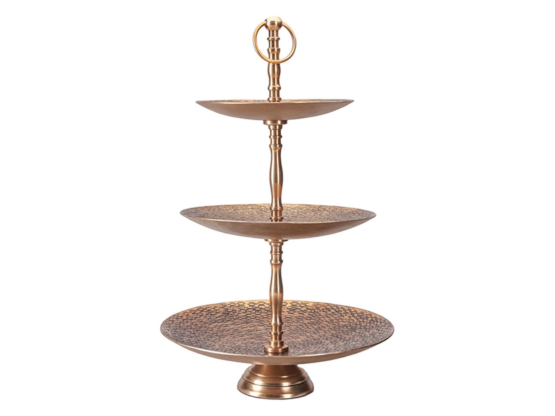 Porland Sia Altin 3 Katlı Kurabiyelik 46cm