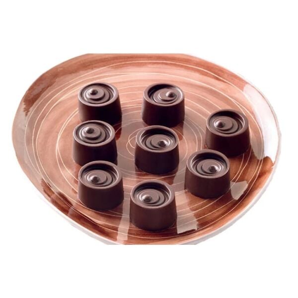 Silikomart 15'li Vertıgo-Silikon Çikolata Kalıbı