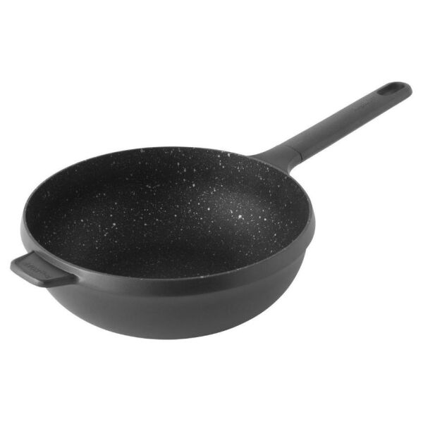 Berghoff 2307313 Gem 24 Cm Döküm Kapaksız Wok Tava