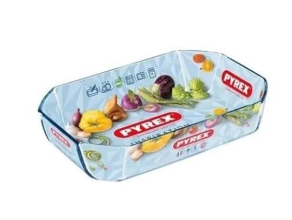 Pyrex 293b000/7045 Dikdörtgen Fırın Kabı 27 x 18 cm