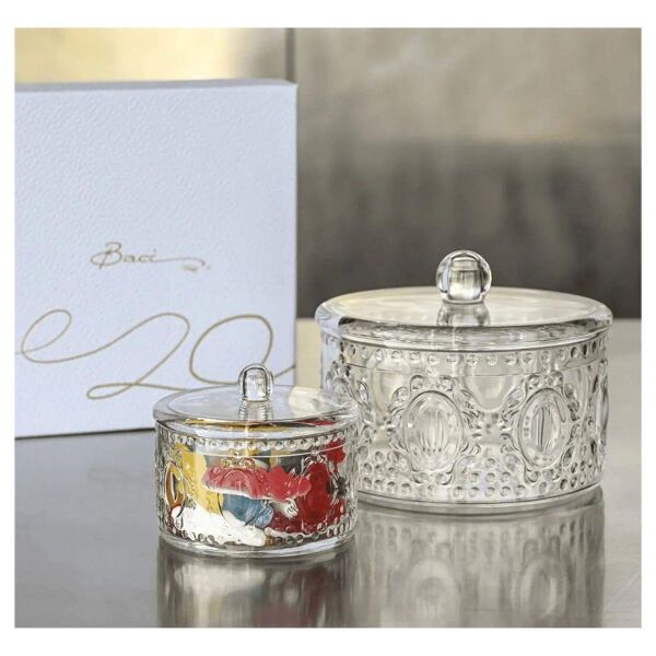 Baci Milano Baroque Rock Cake Mini Kavanoz Şeffaf
