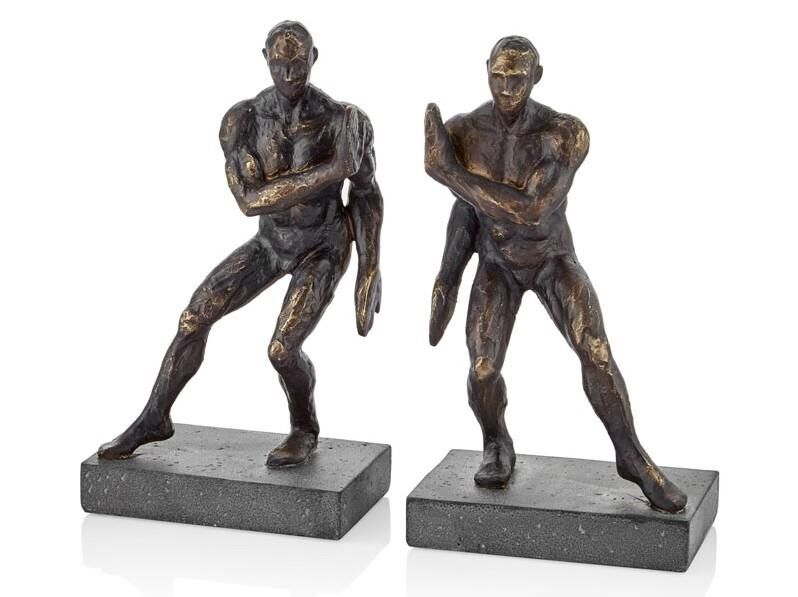 Lamedore Rein 2 Adam Kitap Tutucu Set 14x8,4x25 Cm