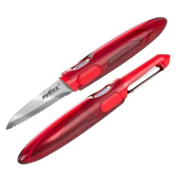 Zyliss E950002.1 Soyacak Bıçak Tekli Kırmızı