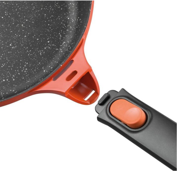 Berghoff Gem Stay Cool Soft Orange Çıkarılabilir Tava