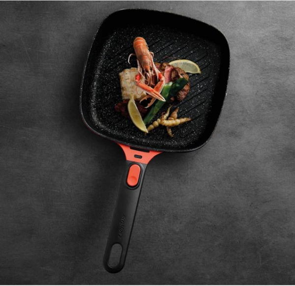 Berghoff Gem Stay Cool Soft Orange Çıkarılabilir Tava