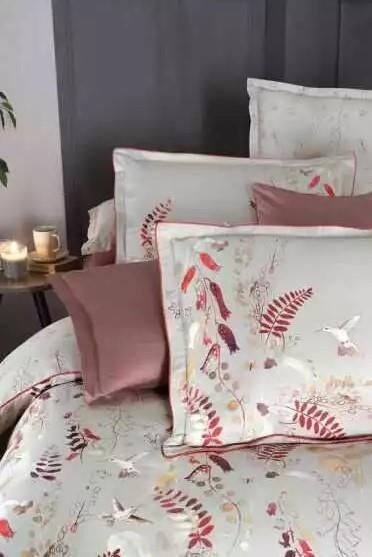 Sarev Martina Saten Nevresim Takımı Rengarenk Çift Kişilik