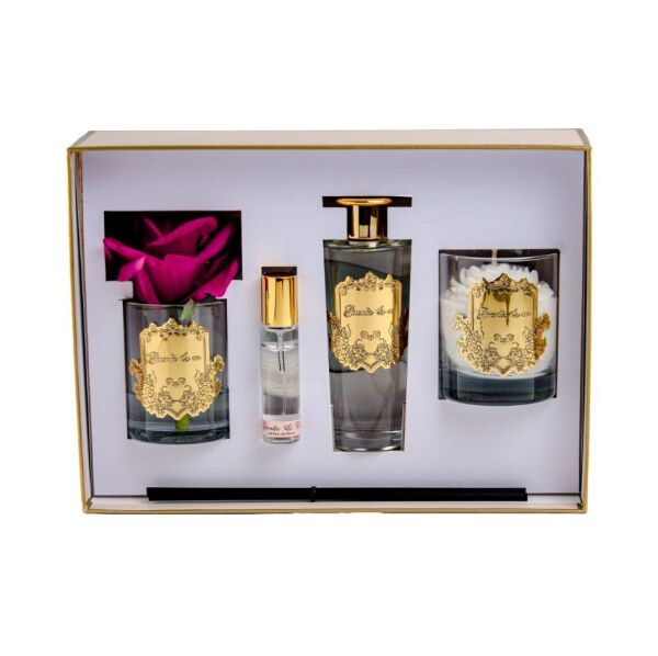Guerlie&Co Luxury Set Krem Pembe Gül Gold