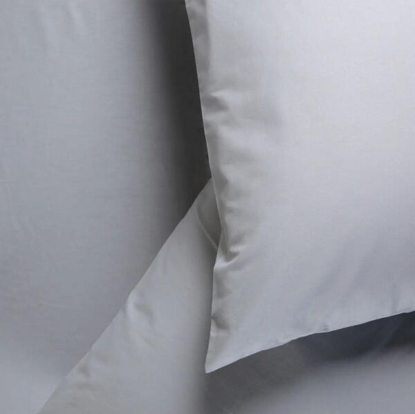 Sarev Fitted Çarşaf Ranforce Gri Çift Kişilik