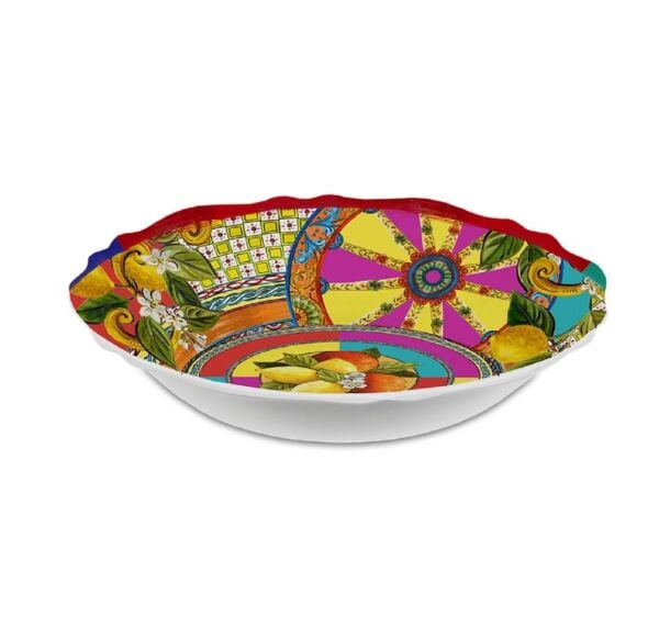 Baci Milano Ortigia Oval Salata Kasesi Melamin