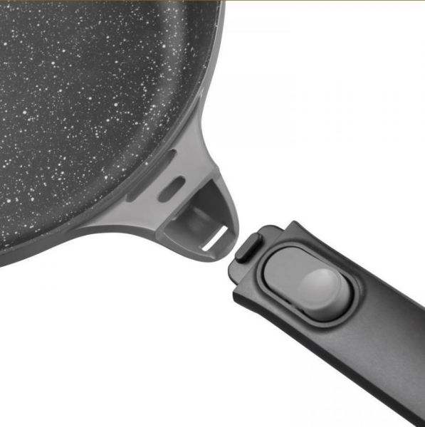 Berghoff 2307427 Gem Çıkarılabilir Saplı Stay Cool Tava Gri 24 Cm