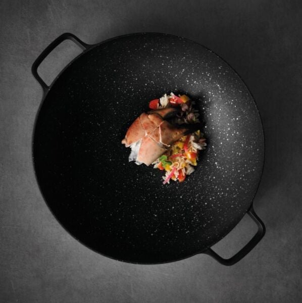 Berghoff 2307316 Gem Döküm Alüminyum Wok Tava 28 Cm