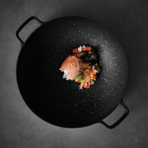 Berghoff 2307316 Gem Döküm Alüminyum Wok Tava 28 Cm