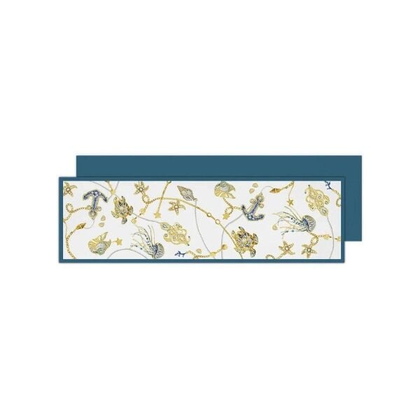 Baci Milano Portofino Runner Mavi 48x150 cm
