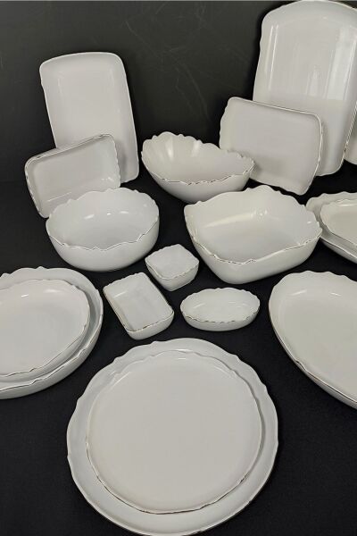 Roy King Wave Yuvarlak Sunum Tabak 32x32x8