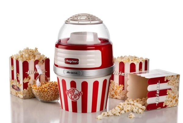 Ariete Party Time Patlamış Mısır Makinesi Rosso XL Kırmızı00C2957