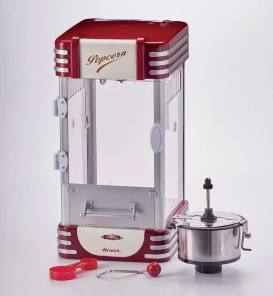 Ariete Party Time Patlamış Mısır Makinesi Kırmızı XXL