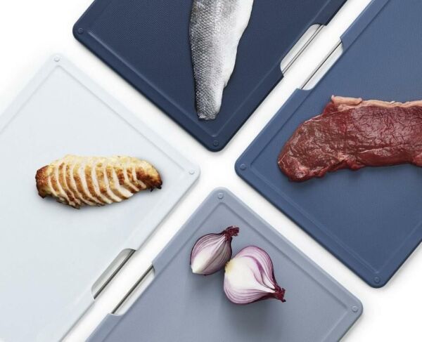 Joseph Joseph Folio Standlı Büyük Kesme Tahtası 4 lü Gri -60184