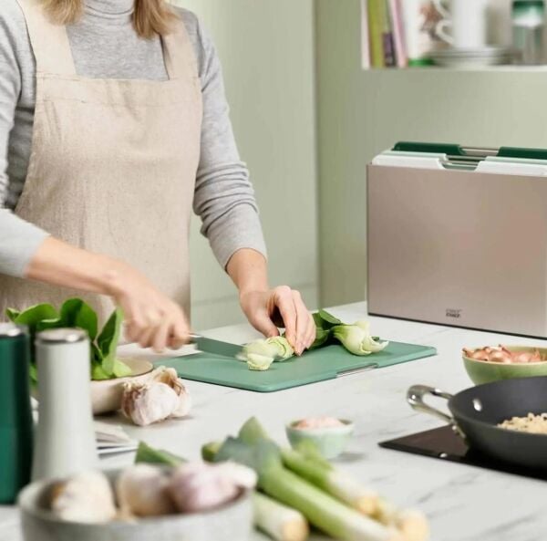 Joseph Joseph Folio™ Büyük Kesme Tahtası Seti - Editions (Sage)