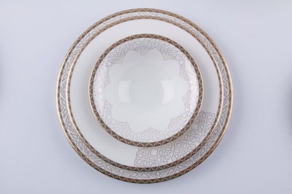 Porland Hera 60 Parça 12 Kişilik Yemek Takımı