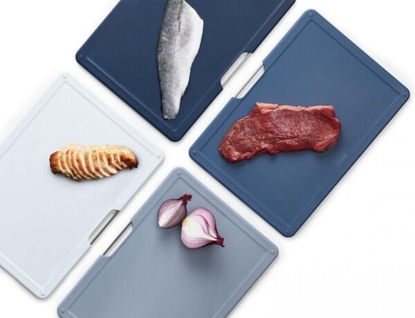 Joseph Joseph Folio Büyük Kesme Tahtası Seti - Silver