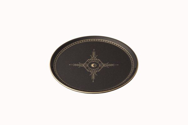 Porland Night Magic Desen1 Düz Tabak 20cm