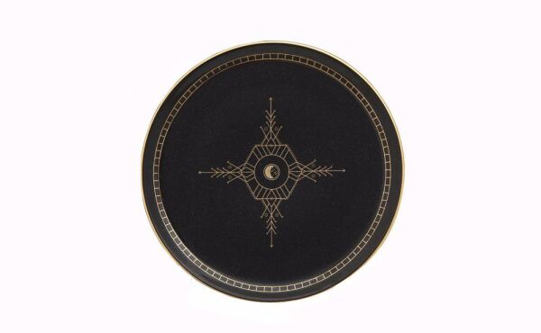 Porland Night Magic Desen1 Düz Tabak 20cm