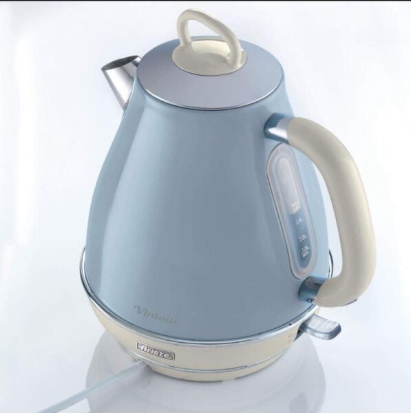 Ariete Vintage 2869 Çelik Kettle Mavi
