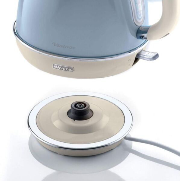 Ariete Vintage 2869 Çelik Kettle Mavi
