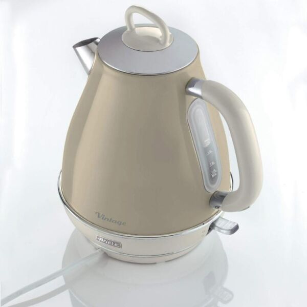 Ariete Vintage 2869 Çelik Kettle Bej