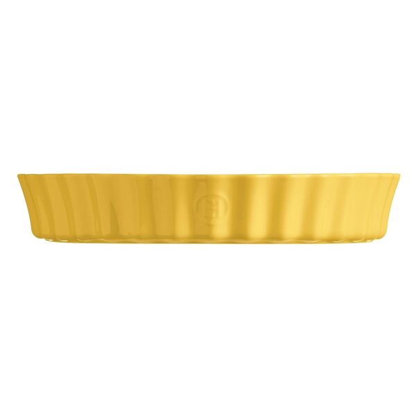 Emile Henry Tart-Börek-Flan Kabı Yuvarlak 32 cm Sarı/Provence Yellow