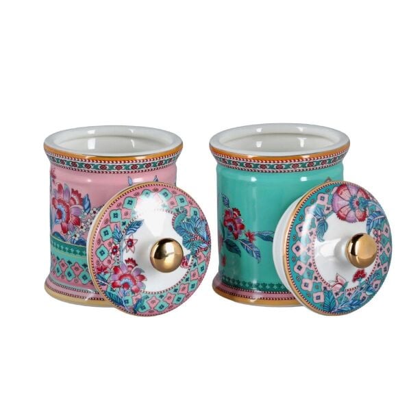 Lucky Art Bloome Bone 2Li Kavanoz Seti 14Cm