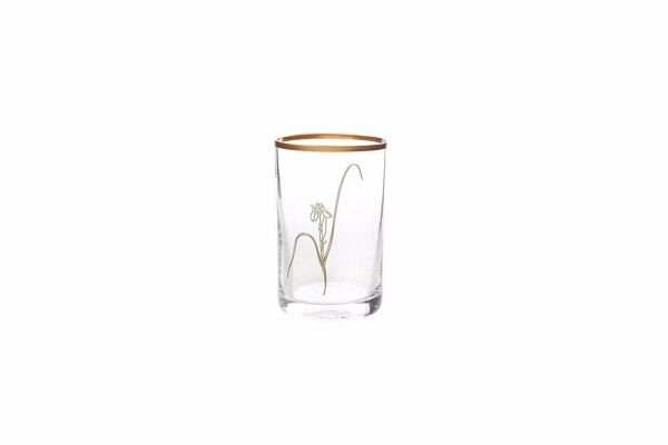 Porland Botanical Mini 3'lü Su Bardağı Tka