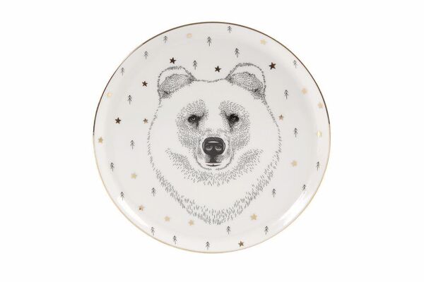 Porland Forest 4'lü Pasta Takımı 20cm