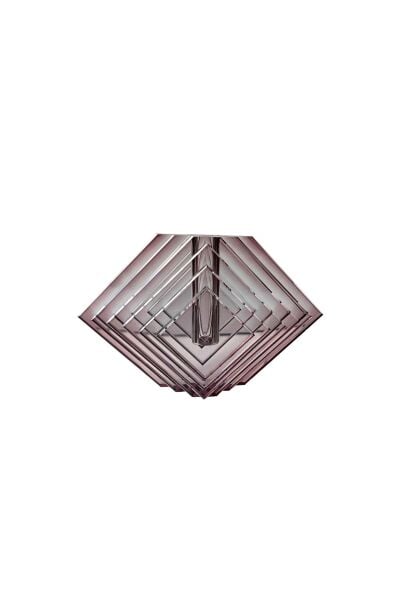 Lucky Art Kristal Bordo Vazo 17x9x11 Cm
