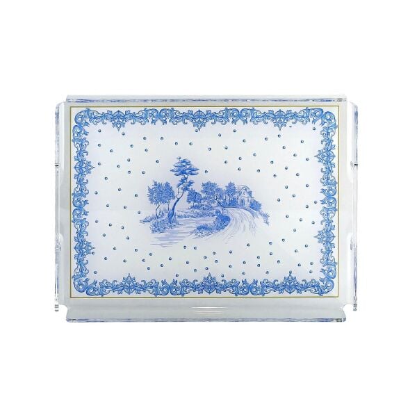 Lucky Art Florance Pleksı Tepsi 30x22